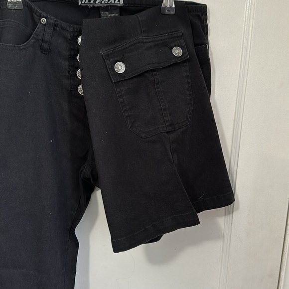 ILLEGAL low rise jeans Y2K - Picture 3 of 4